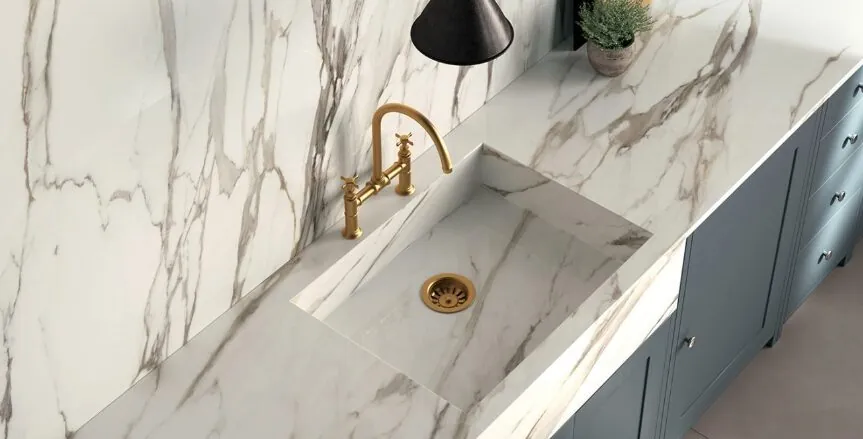 porcelain kitchen countertops in new york